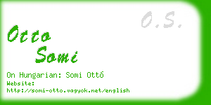 otto somi business card