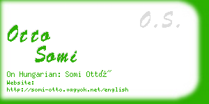 otto somi business card